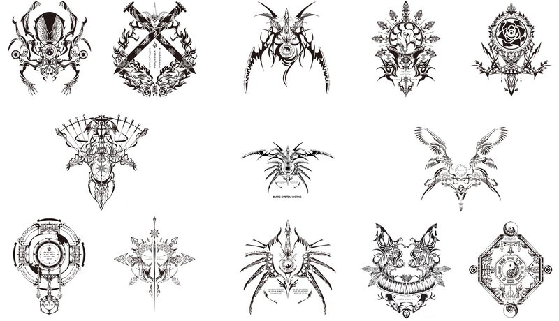 Fantasy emblem collection