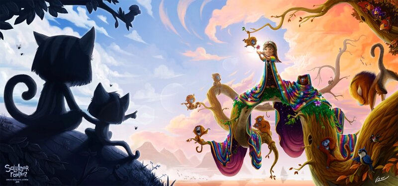 Fantasy forest adventure