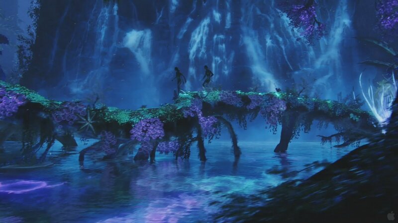 fantasy forest bridge scene
