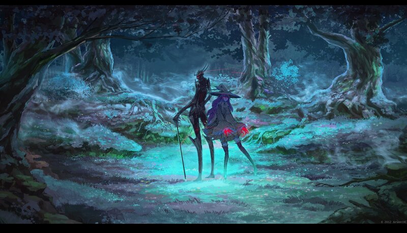 Fantasy forest companions
