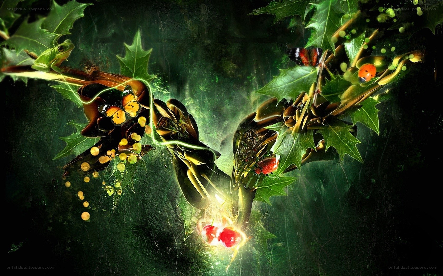 Fantasy forest creatures