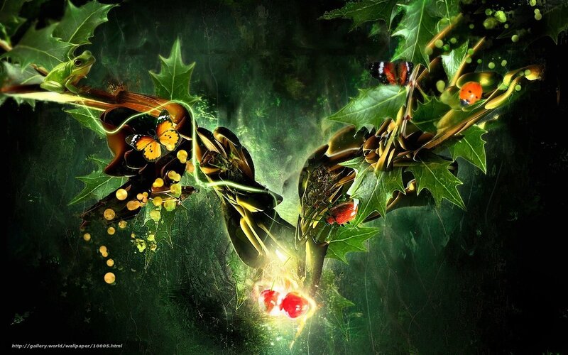 Fantasy forest life