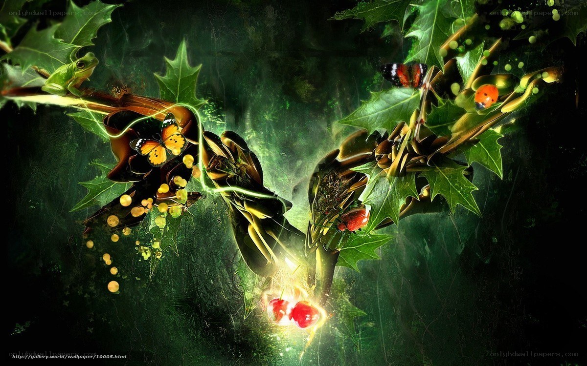 Fantasy forest life