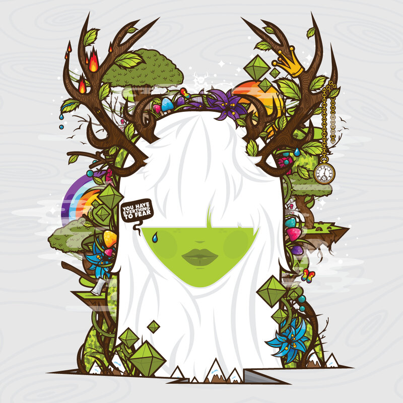 fantasy forest portrait