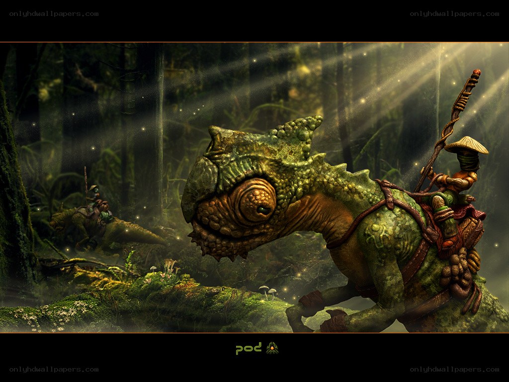 Fantasy forest riders
