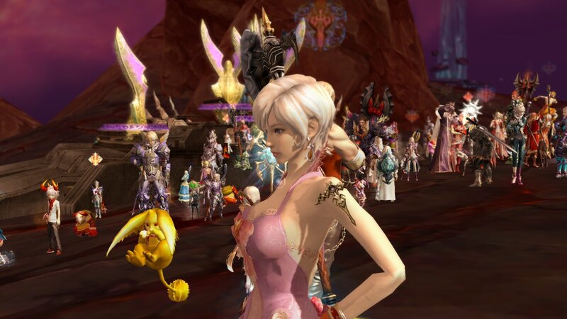 fantasy game character gathering