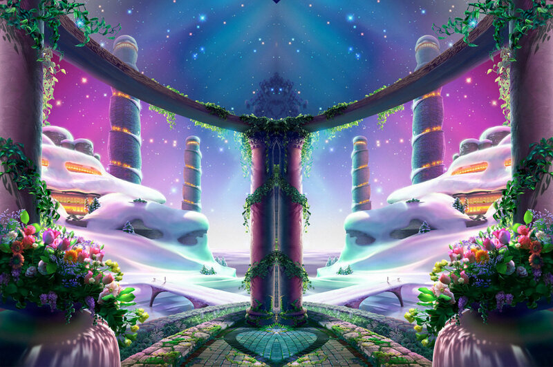 Fantasy Garden Landscape