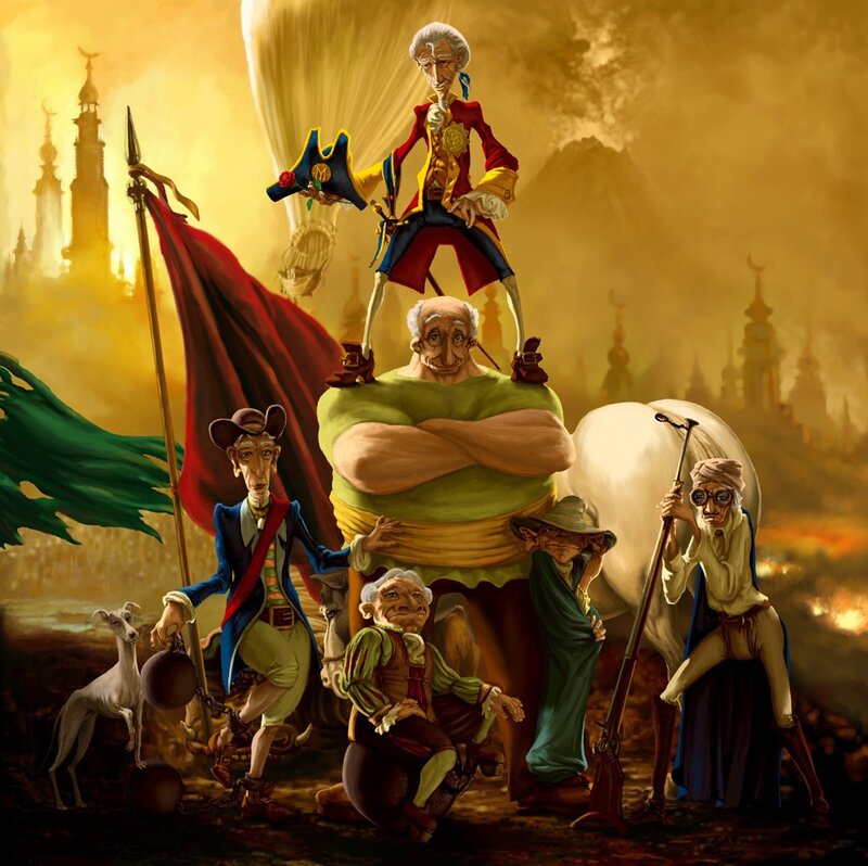 Fantasy group portrait