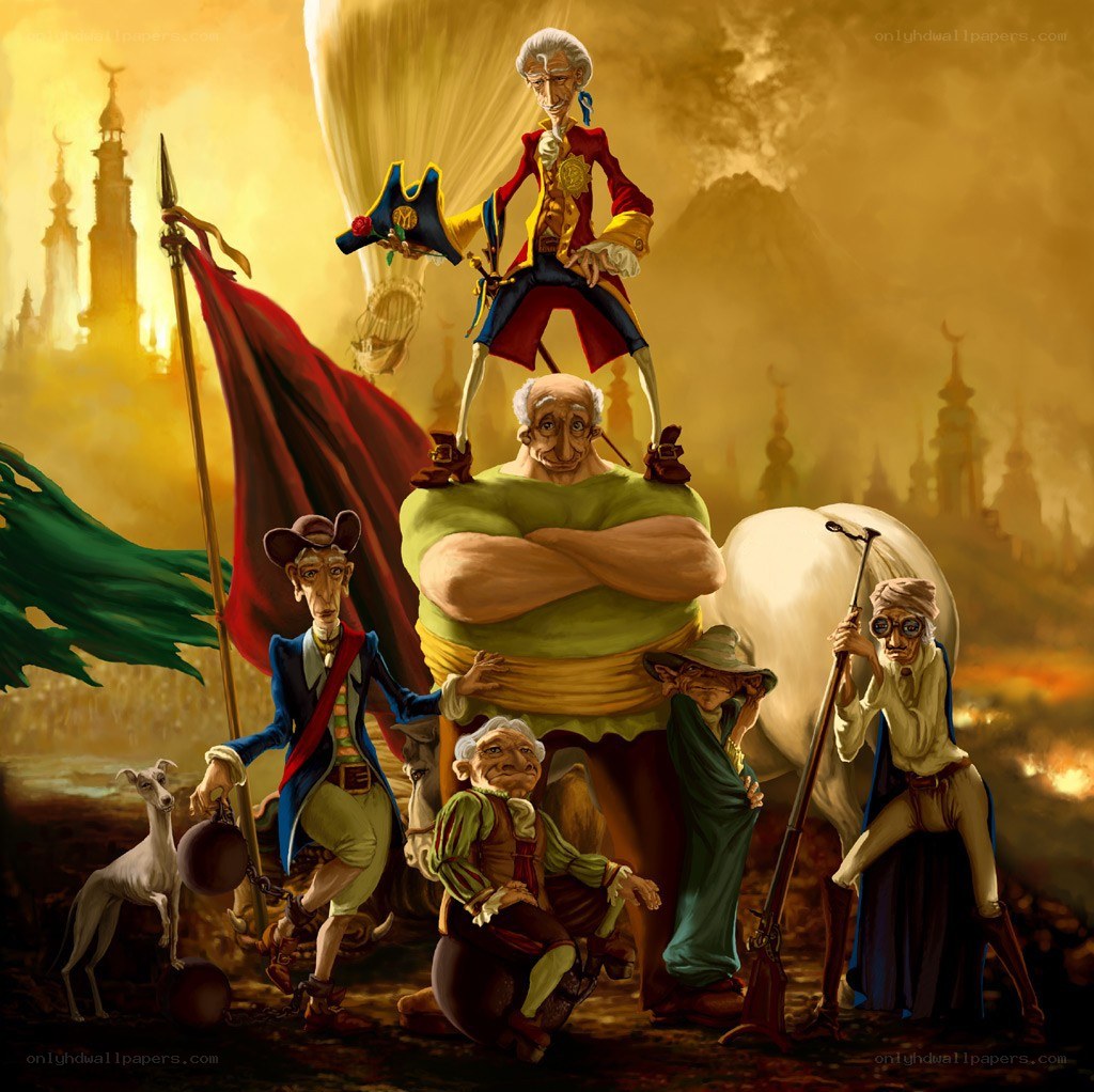 Fantasy group portrait