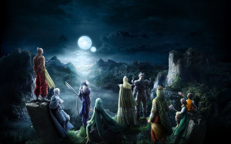 fantasy group under twin moons