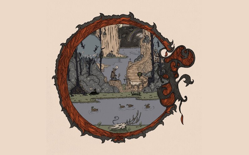 fantasy landscape illustration