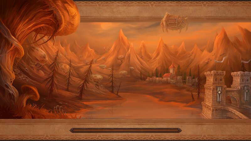 Fantasy Landscape Mural
