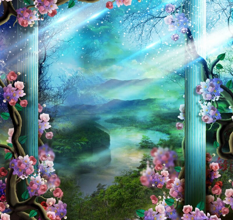 Fantasy Landscape View