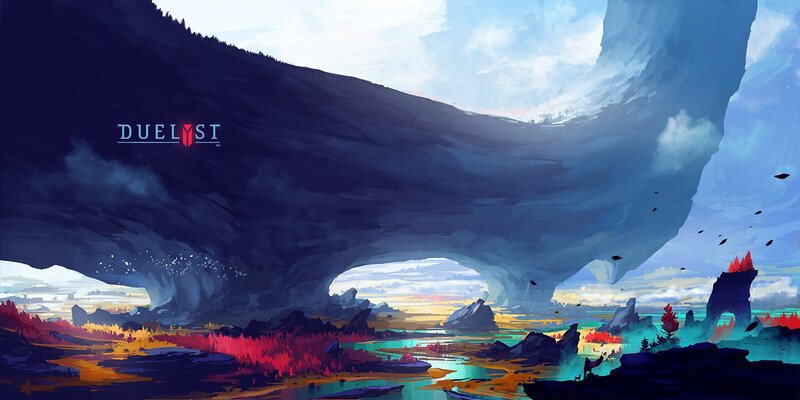Fantasy Landscape with Cave