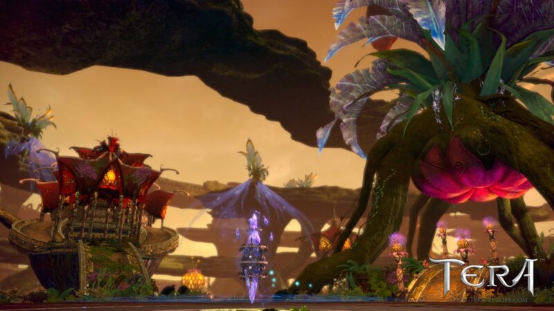 Fantasy Landscape with Structures