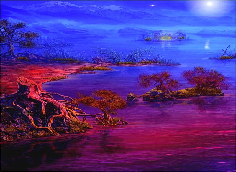 Fantasy Landscape with Water
