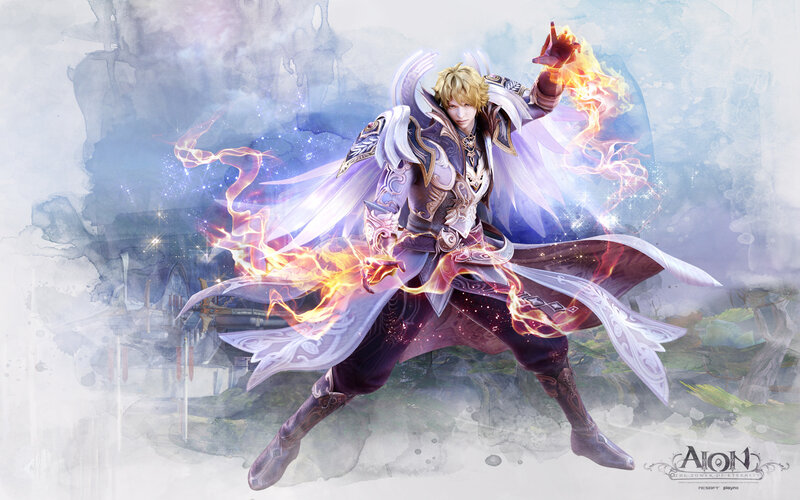 fantasy mage casting spell