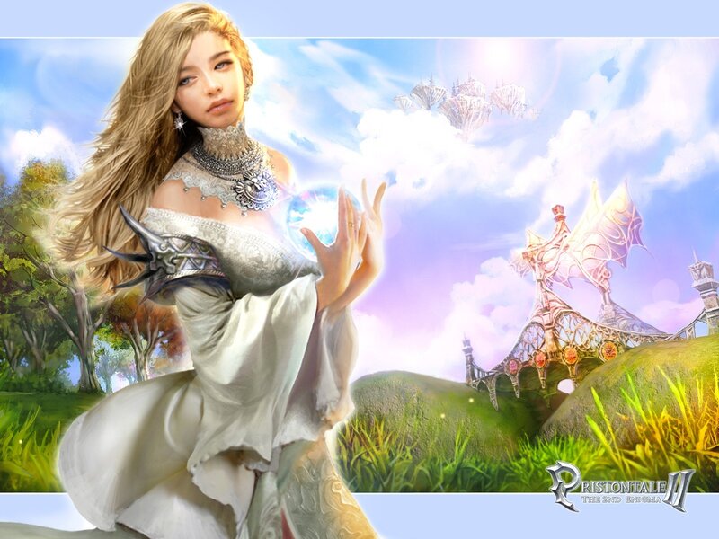 Fantasy Mage with Crystal