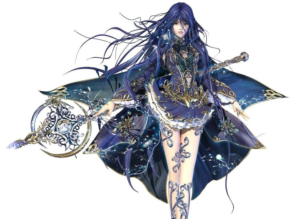 fantasy mage with staff