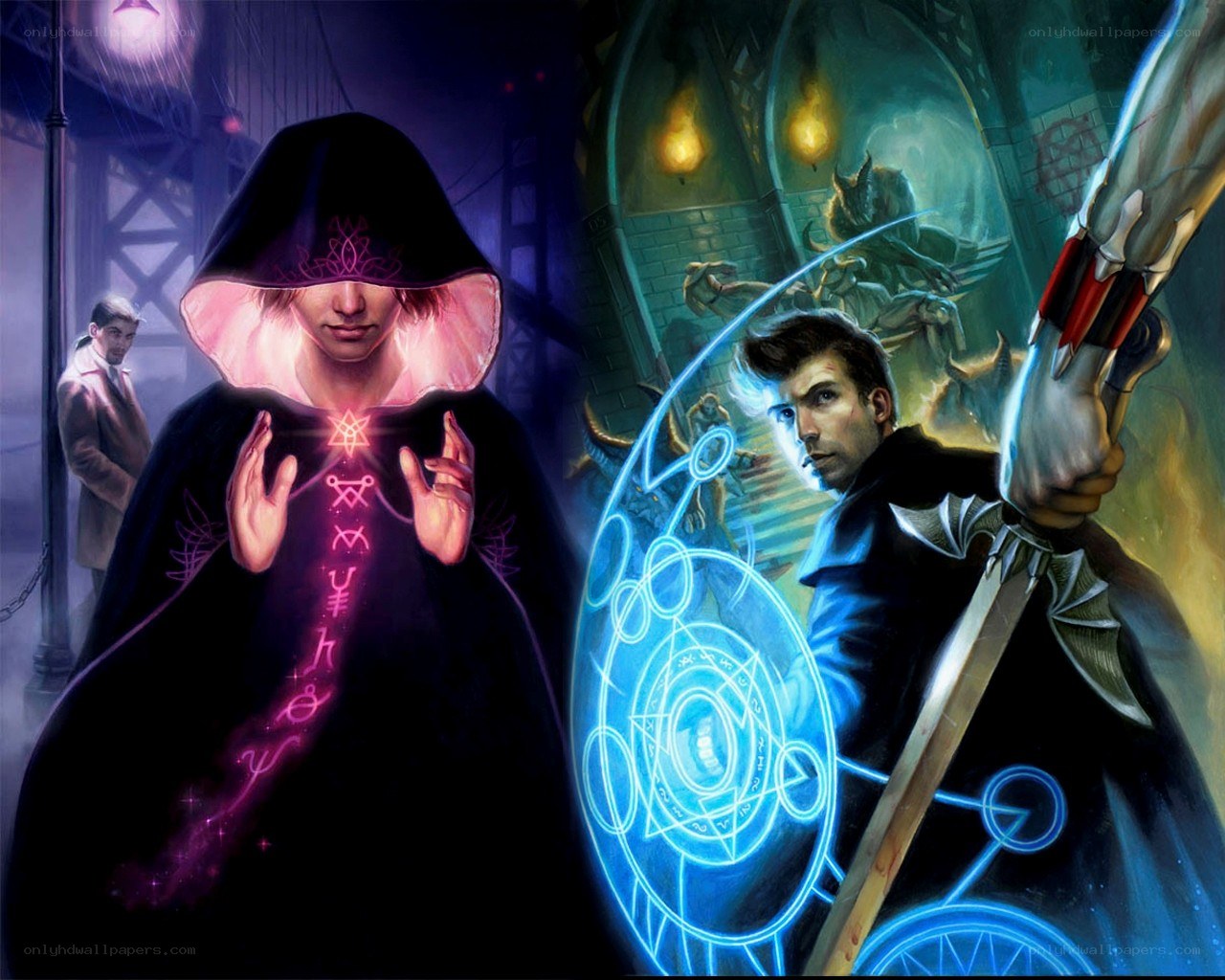 Fantasy magic duel