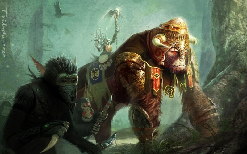 fantasy monkey warriors