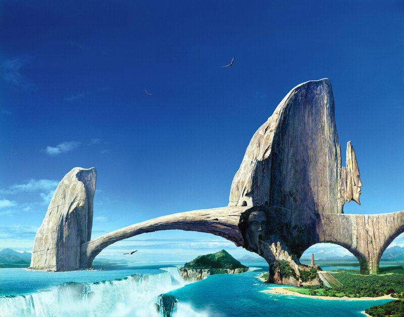 fantasy rock formations