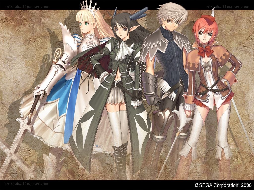 fantasy role-playing game characters