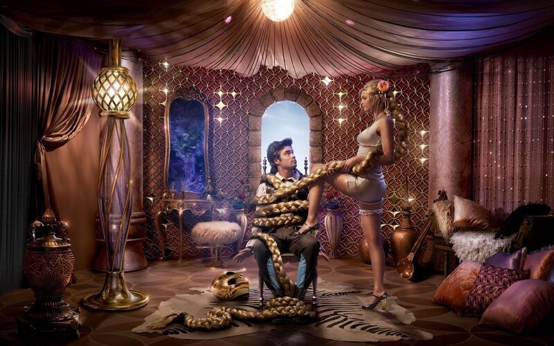 Fantasy room with couple