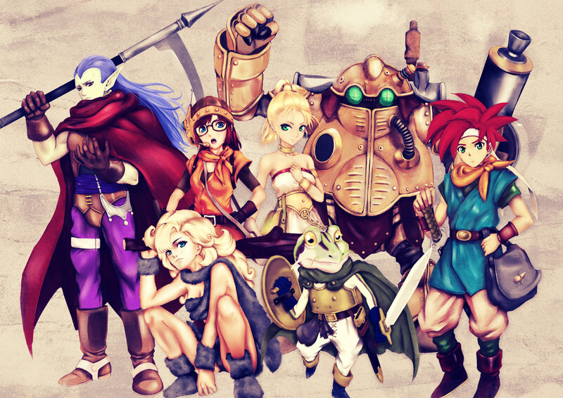 fantasy RPG character group