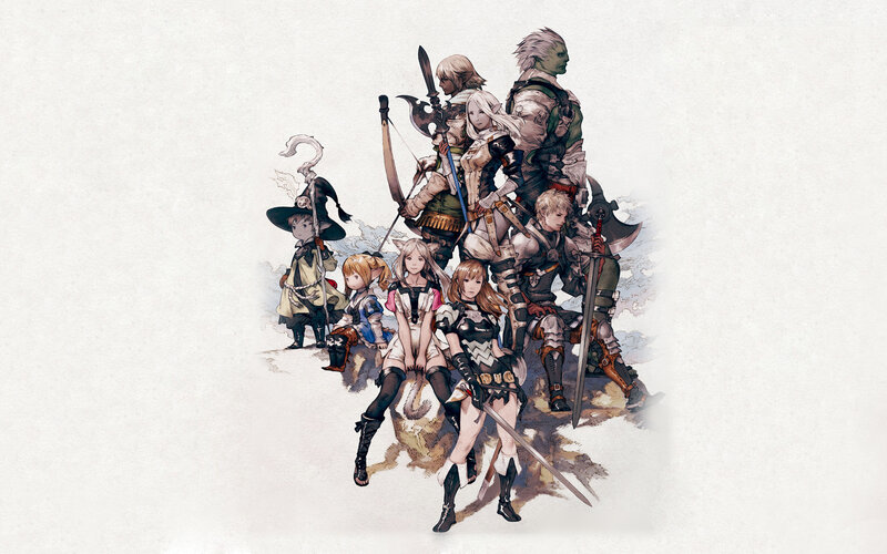 fantasy RPG character group