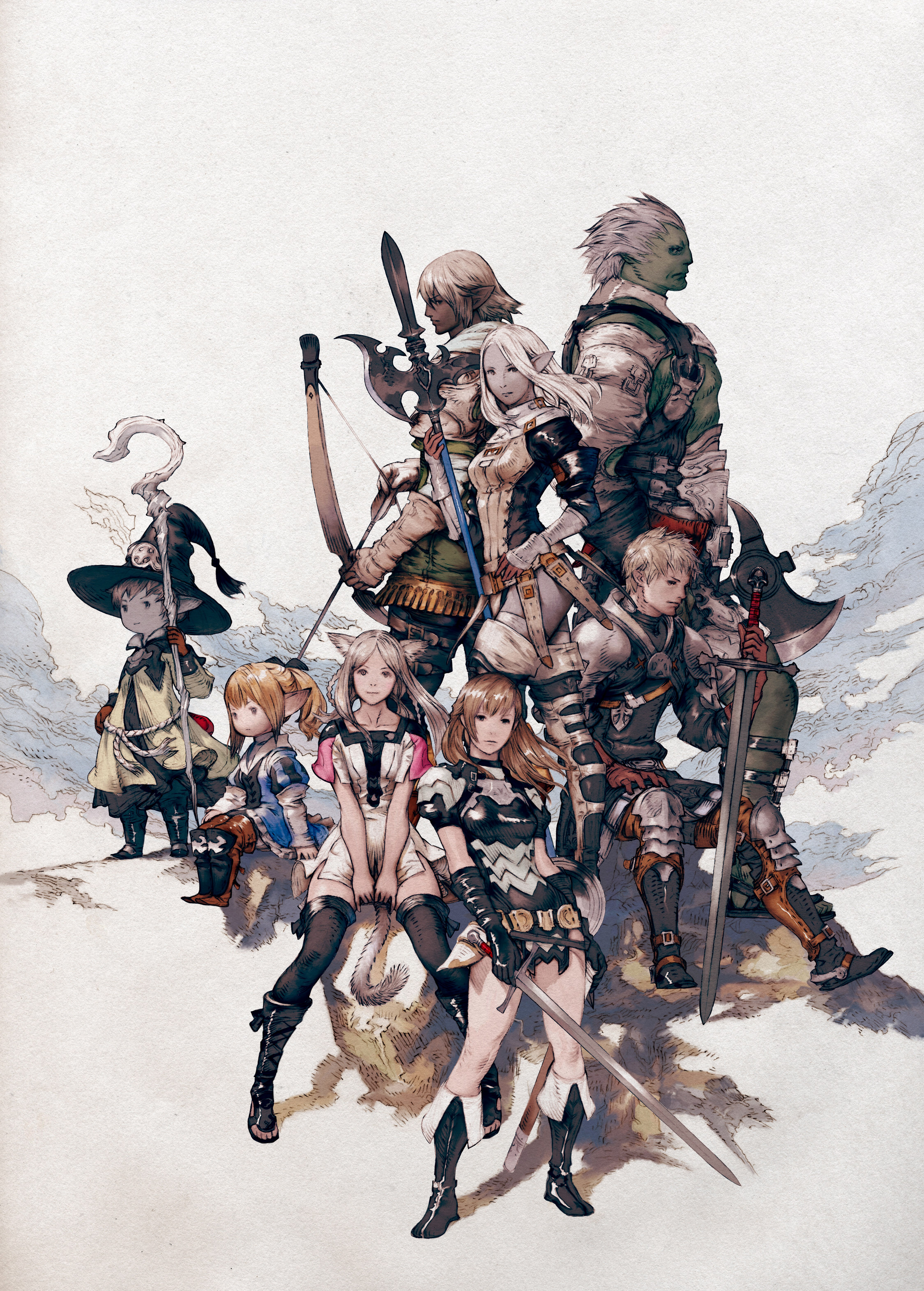 Fantasy RPG Character Group