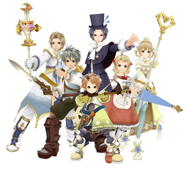Fantasy RPG character group