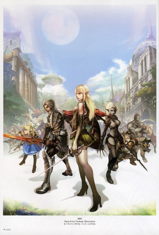 Fantasy RPG Character Group
