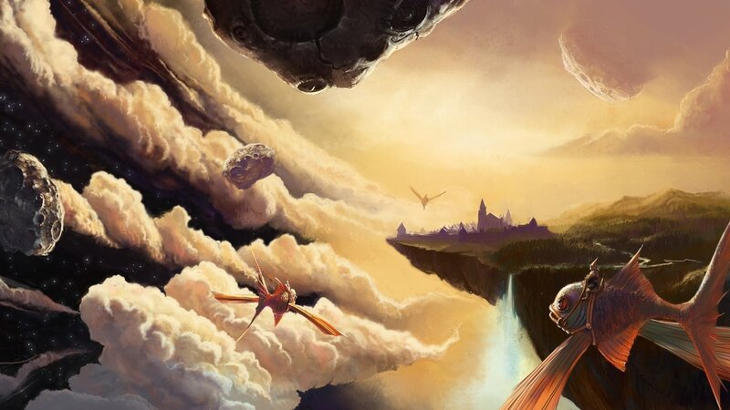 fantasy sky realm