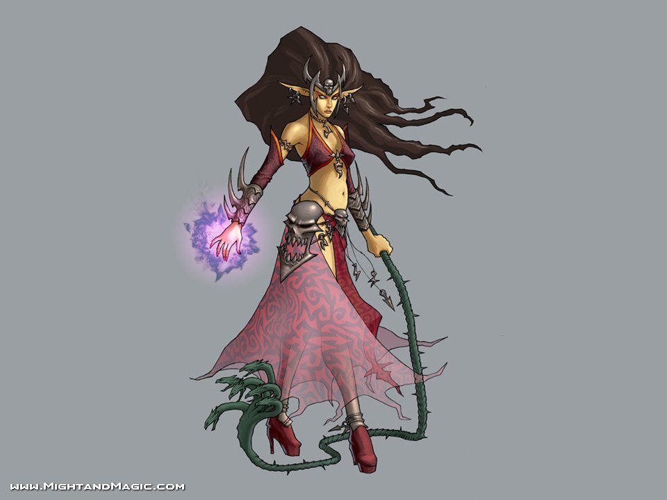 fantasy sorceress character
