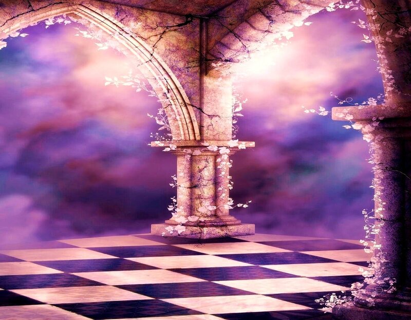 Fantasy stone archway