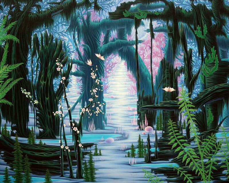 Fantasy Swamp Landscape