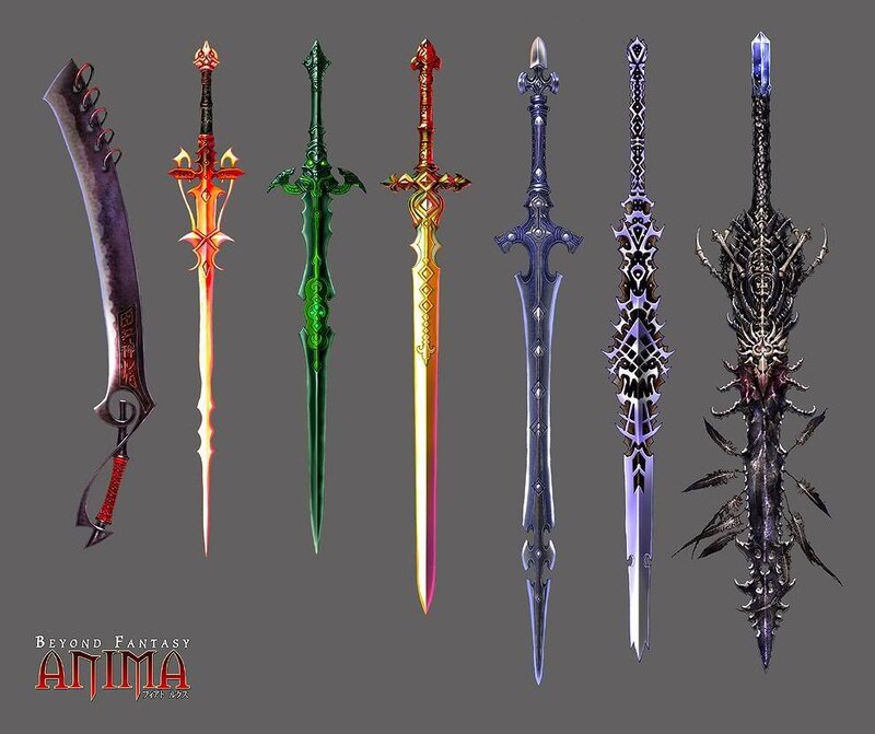Fantasy swords collection