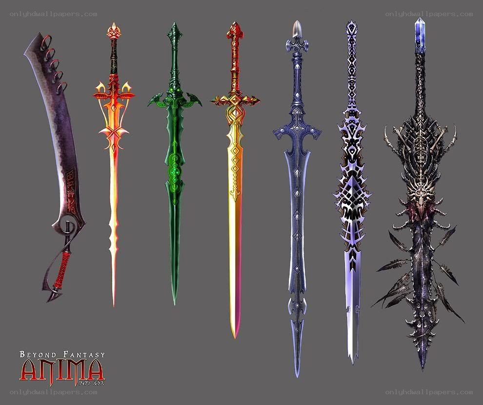 Fantasy swords collection