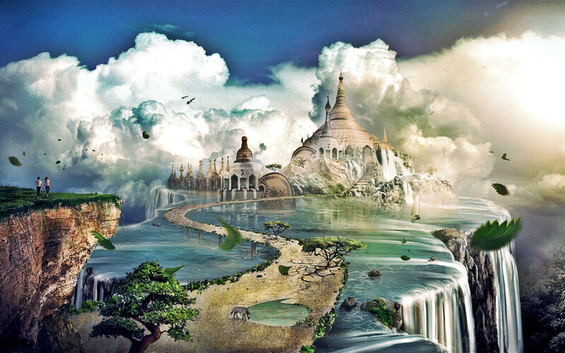 Fantasy Temple Island