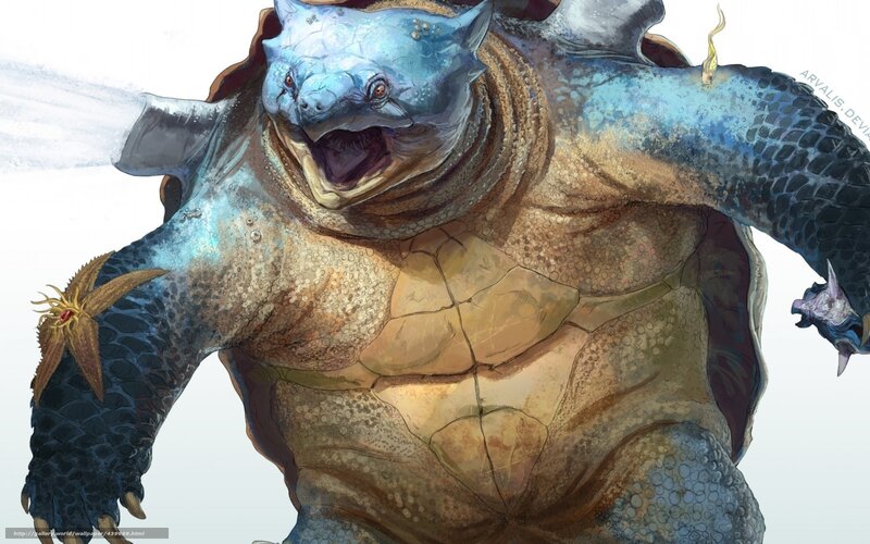 fantasy turtle monster