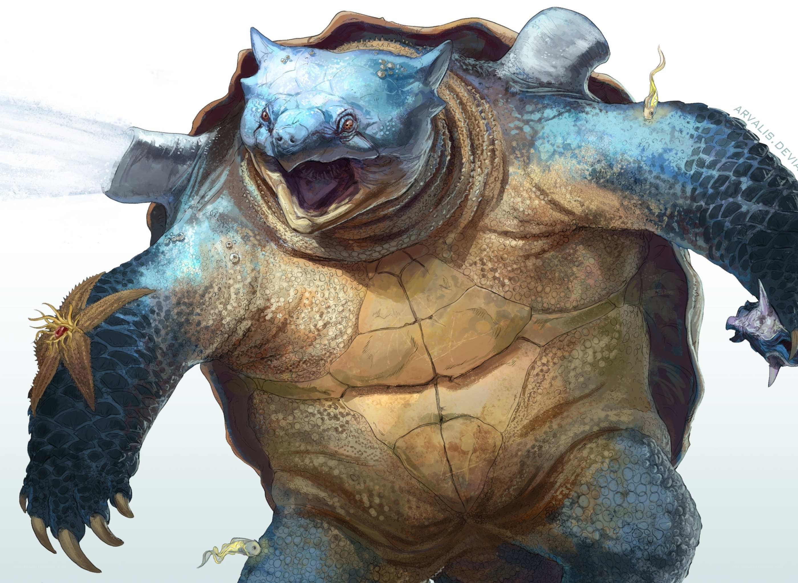 fantasy turtle monster