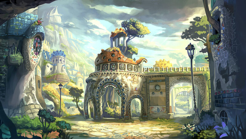 Fantasy Village Gate