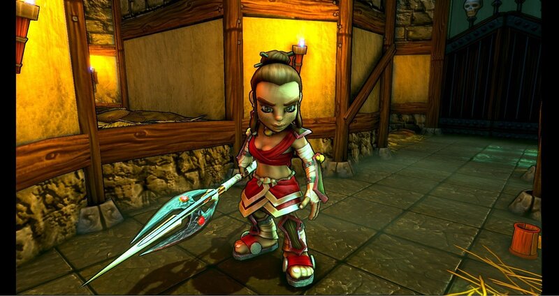 fantasy warrior character