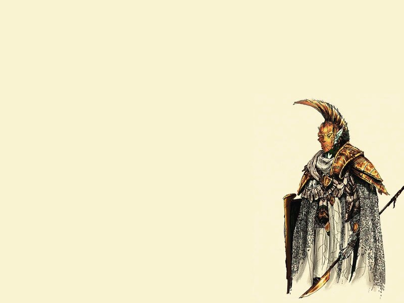 fantasy warrior character art