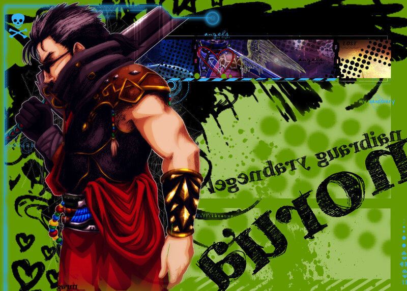 fantasy warrior character art