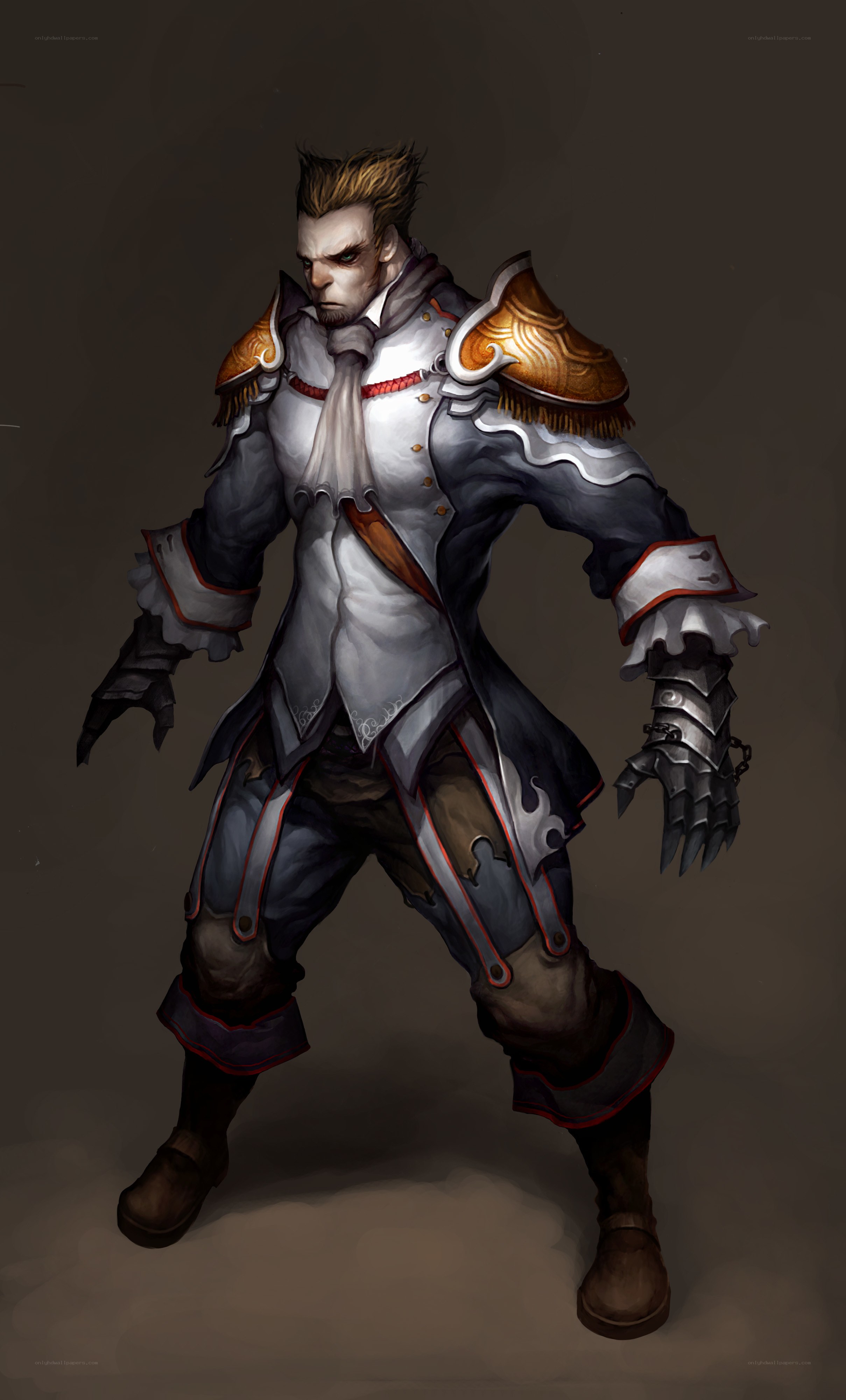 fantasy warrior character