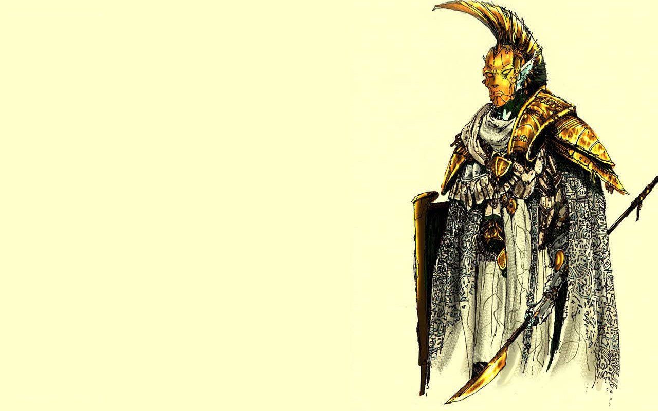 fantasy warrior concept art
