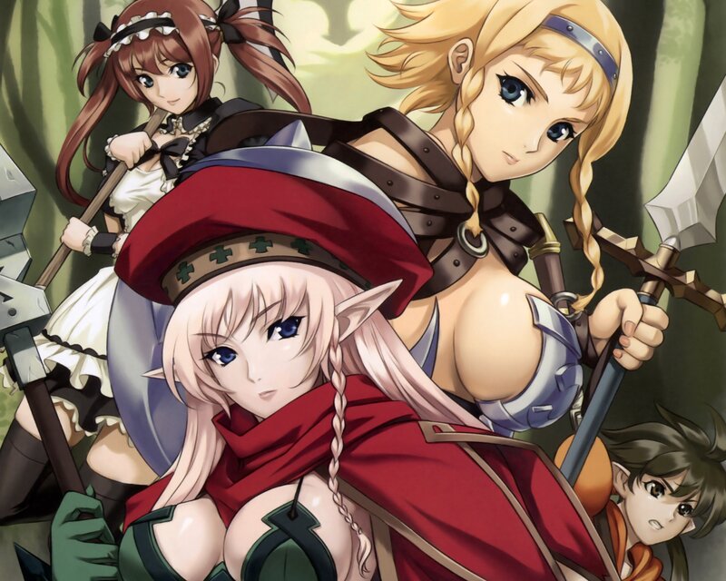 Fantasy warrior group portrait