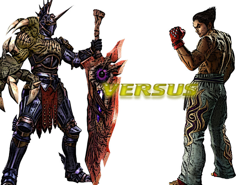 Fantasy warrior versus fighter